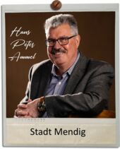 Bürgermeister der Stadt Mendig Hans Peter Ammel