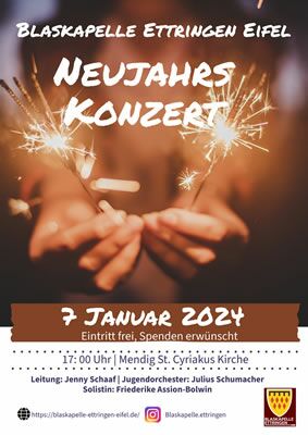 Neujahrs Konzert Blaskapelle Ettringen