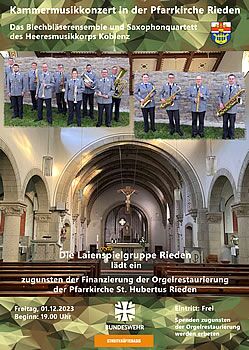 Kammermusikkonzert in der Pfarrkirche Rieden