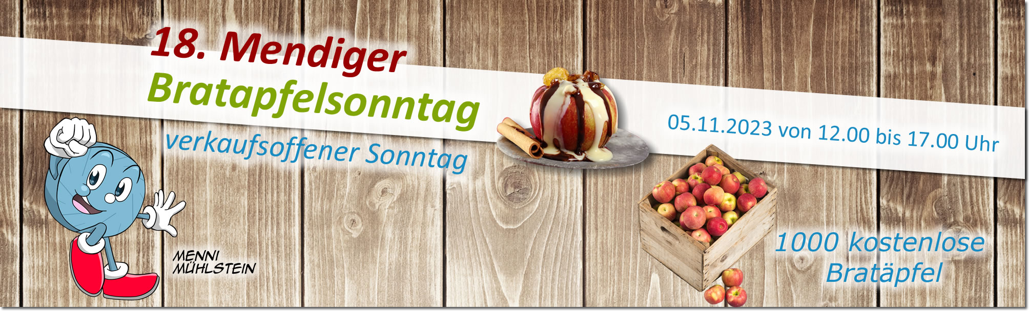 18. Mendiger Bratapfelsonntag 2023