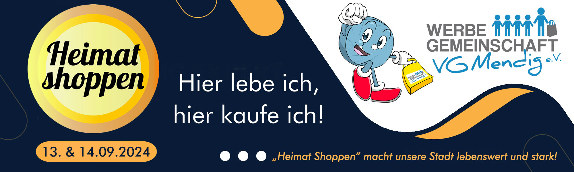 Heimat shoppen in Mendig am 13. + 14. September 2024